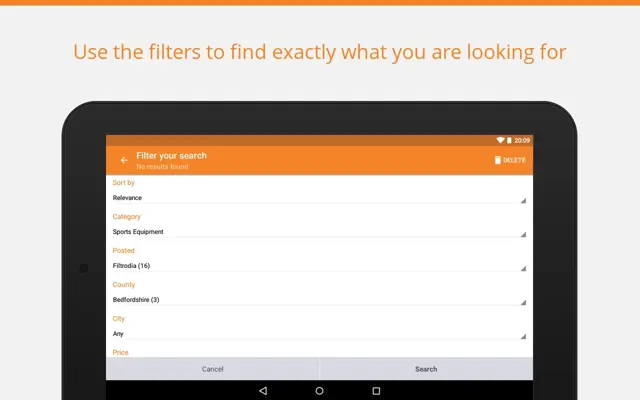 Products android App screenshot 1